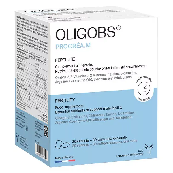 Oligobs Procrea M 30 bags + 30 capsules