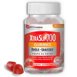 Forté Pharma Xtraslim 700 Gummies Minceur Brûle Graisses Perte de Poids 1 mois