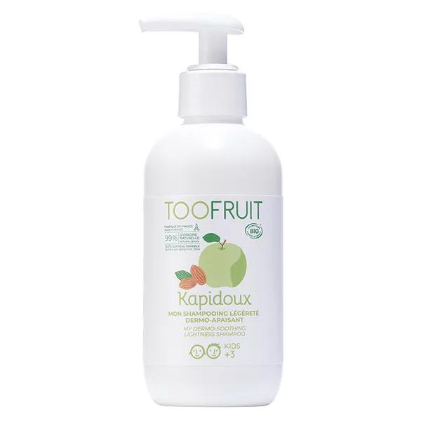 Toofruit Enfant Cheveux Kapidoux Shampoing Dermo Apaisant Pomme Amande Bio 200ml
