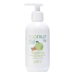 Toofruit Enfant Cheveux Kapidoux Shampoing Dermo Apaisant Pomme Amande Bio 200ml