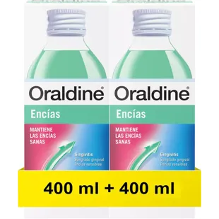 Oraldine Gums Anti-Gingivitis Mouthwash 2x400 ml