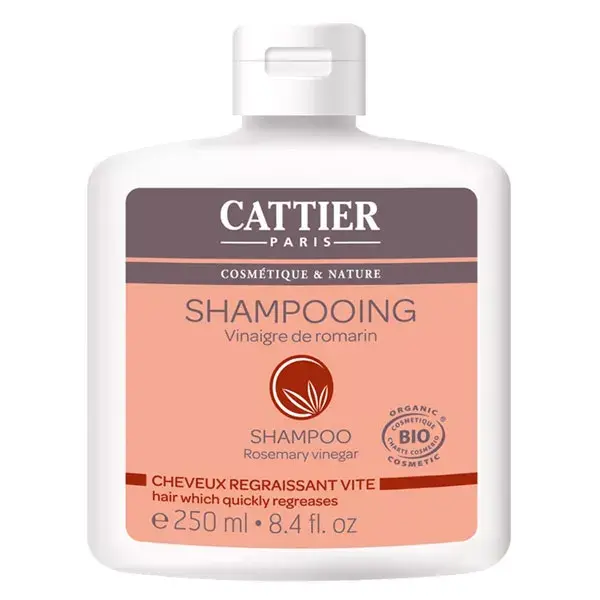 Cattier Shampoo Aceto di Rosmarino Capelli Secchi 250 ml