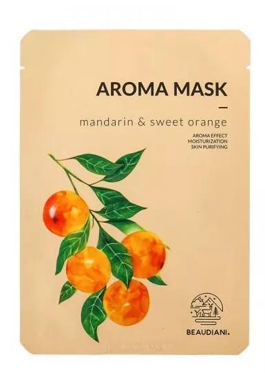 Beaudiani Mascarilla Aroma Naranja y Mandarina Dulce  25gr