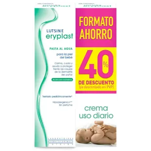 Lutsine Eryplast Pasta al Agua 2x75 gr