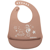 Baboo Silicone Bib with Pocket Cocoa +4m