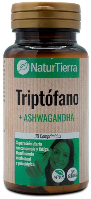 NaturTierra Tryptophane + Ashwagandha 30 comprimés