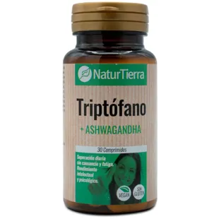 NaturTierra Tryptophan + Ashwagandha 30 Tablets