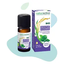 Naturactive Huile Essentielle Bio Menthe Poivrée 10ml