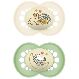 MAM Original Night Neutral Matte Pacifier +16m 2 units