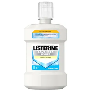 Rince-bouche blanchissant Listerine Advanced 1 litre