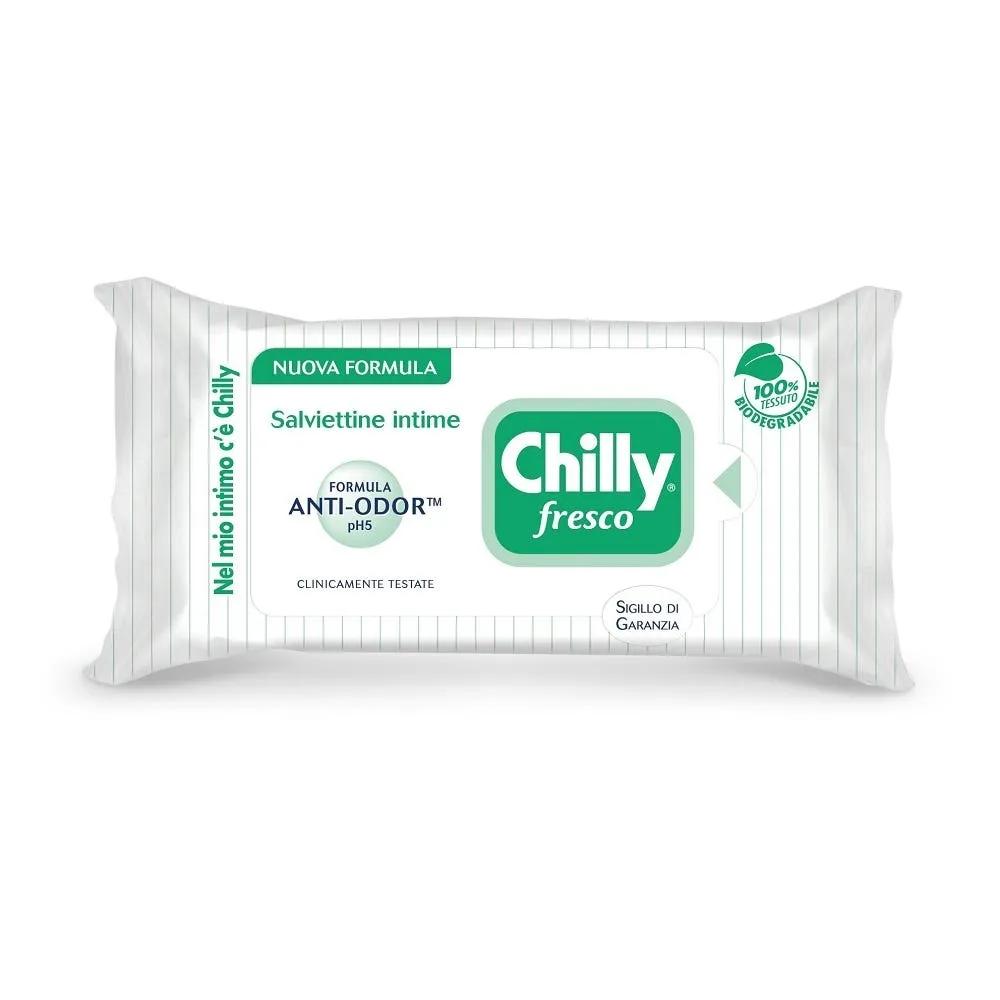 Chilly Formula Fresca Salviettine Intime Rinfrescanti 12 Pezzi