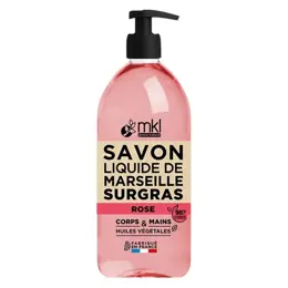 MKL Green Nature Savon Liquide de Marseille Rose de Damas 1L