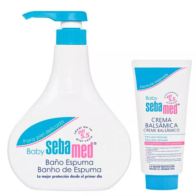 Sebamed Bain Moussant 1000 ml + Crème Balsamique 300 ml