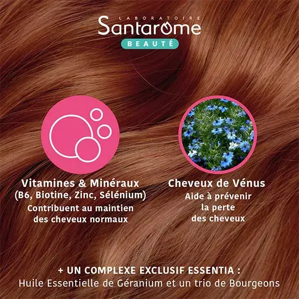 Santarome Phyto Sublimes Cheveux Anti-Chute 30 gummies sans sucres