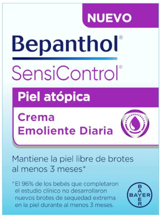 Emollient Cream Atopic Skin Bepanthol SensiControl 400ml