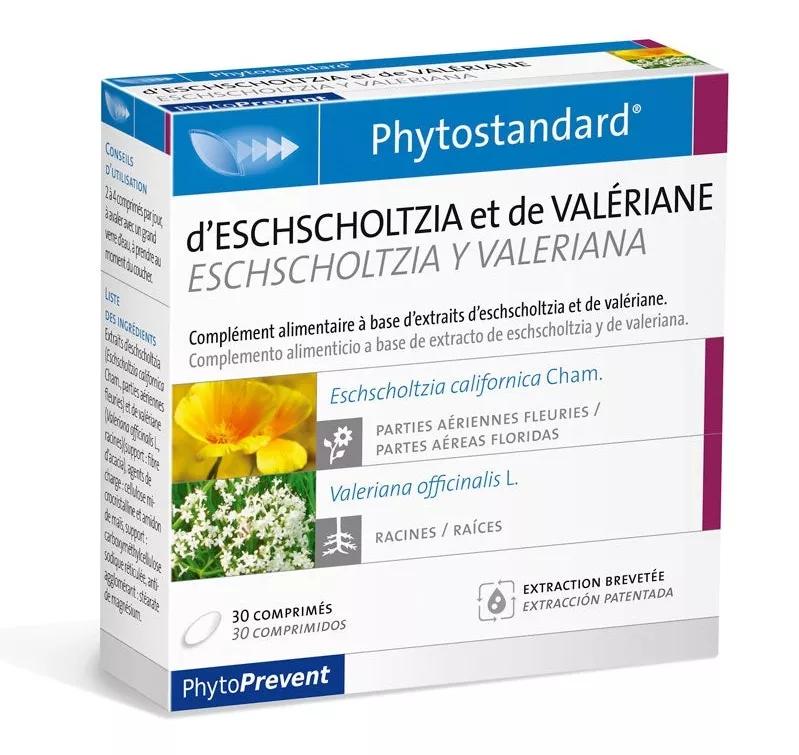 Pileje Phytostandard Eschscholtzia e Valeriana 30 Comprimidos