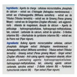 Labophyto ERECTAB - stimulant sexuel rapide - 20 comprimés