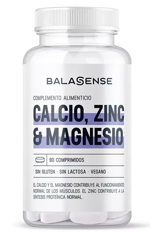 Balasense Cálcio, Magnésio e Zinc 90 Comprimidos