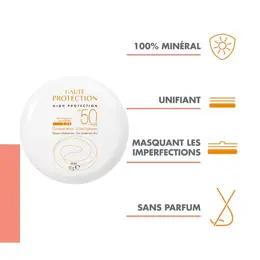 Avène Solaire Haute Protection Compact Teinté Sable Beige SPF50 10g