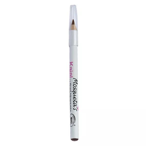 Mosqueta's Organic Khajal Musk Rose Brown Eye Pencil 1.14g 