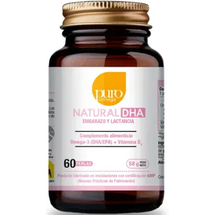 Pure Omega Natural DHA Pregnancy and Breastfeeding 60 Pearls