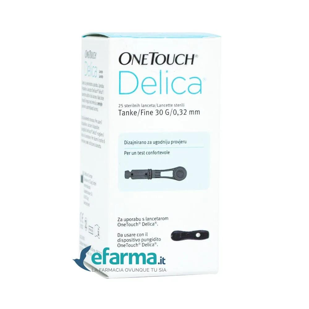 LifeScan OneTouch Delica 30G Lancette Pungidito 25 Pezzi