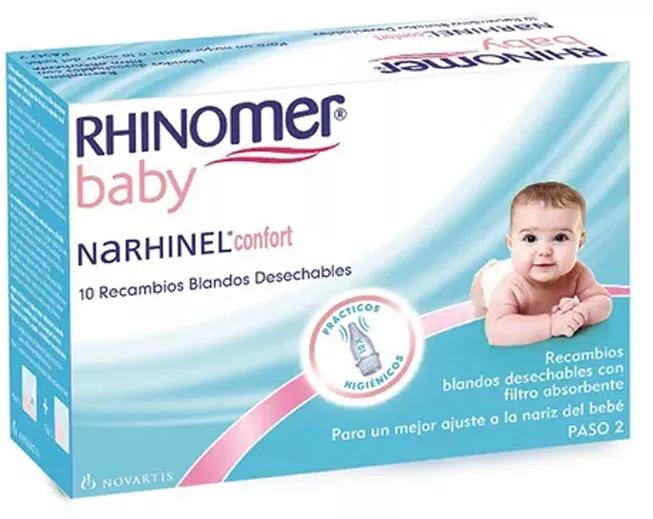 Rhinomer Narhinel Confort Recambios Blandos Desechables 10 uds