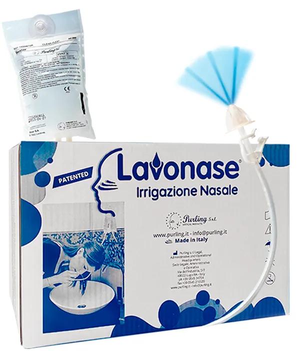 Lavonase Jet Irrigazione Nasale Monouso Con Soluzione Fisiologica Sterile