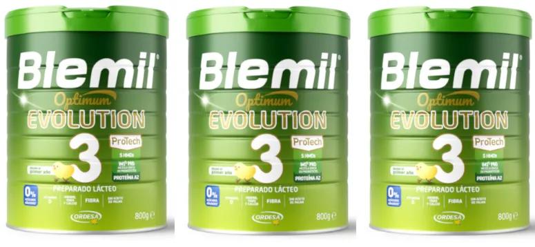 Blemil Optimum Evolution 3 Lait de Croissance 3x800 gr