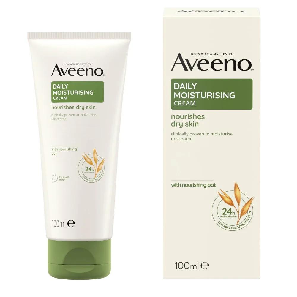 Aveeno Crema Corpo Idratante Daily Moisturising Con Avena Colloidale Adatta Per Pelle Sensibile 100 ml