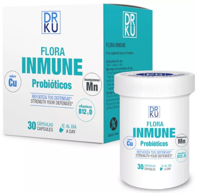 DRKU Flora Inmune 30 Cápsulas Vegetais