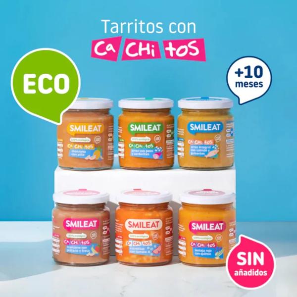 Smileat CA-CHI-TOS Reis mit Truthahn und Gemüse Glas +10m 230 gr