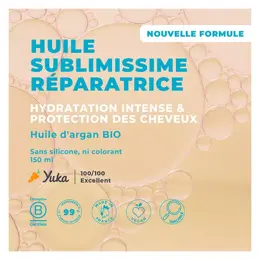 Energie Fruit Huile Sublimissime Réparatrice Monoï et Huile d'Argan Bio 150ml