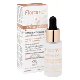 Florame Visage Concentré Repulpant Acide Bio 30ml