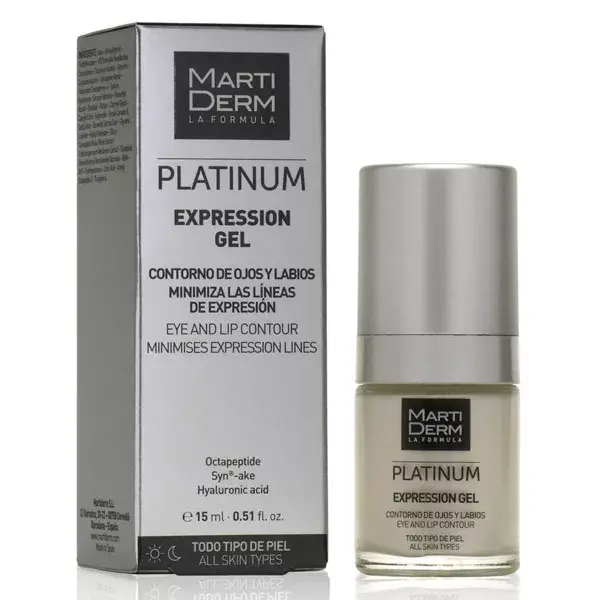 MartiDerm Platinum Expression Anti-Aging Eye Contour Gel 15ml