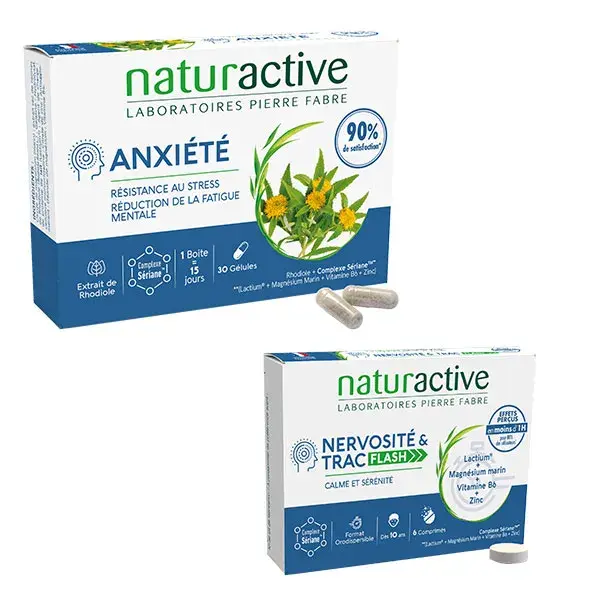 Naturactive Pack Stress Anxiete Nervosite Trac