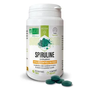Dayang Spiruline Bio Energie Controllo del Peso 120 compresse
