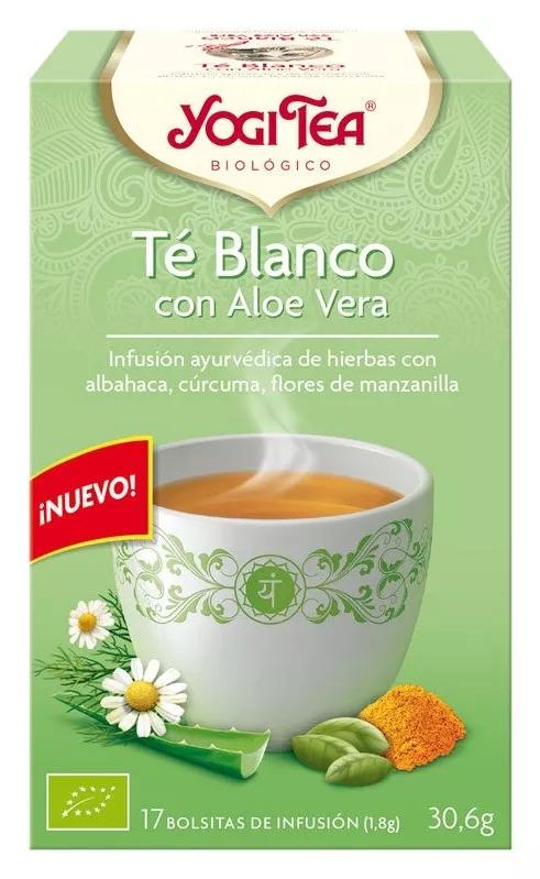 Yogi Tea Thé blanc à l'Aloe Vera 17 sachets