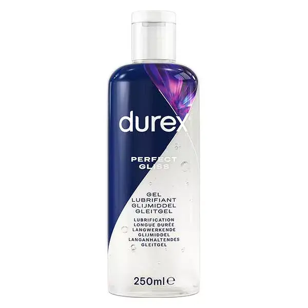 Durex Lubrifiant Perfect Gliss - Silicone - Idéal pour le Sexe Anal - 250ml