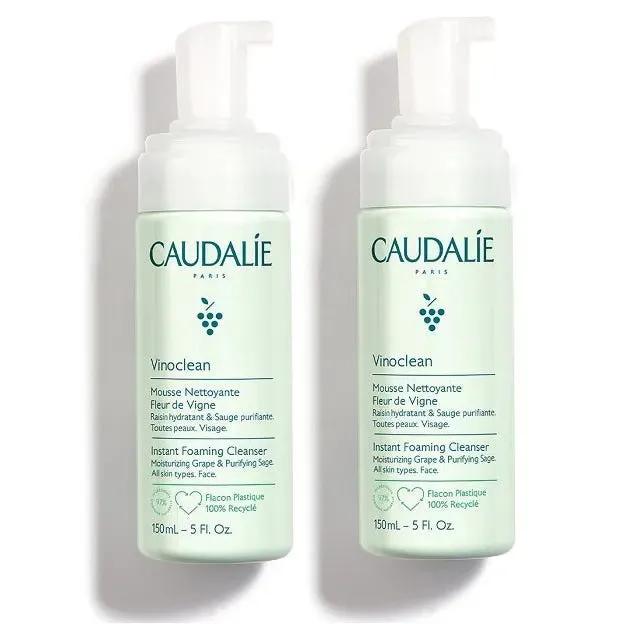 Caudalie Vinoclean Schiuma Detergente BIPACCO 150ml + 150ml