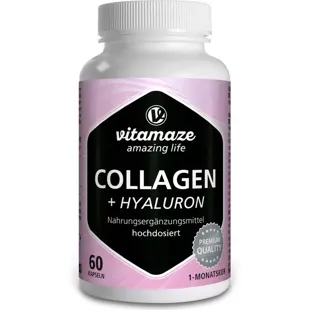 Vitamaze Collagen 300 mg + Hyaluronic Acid 60 Capsules