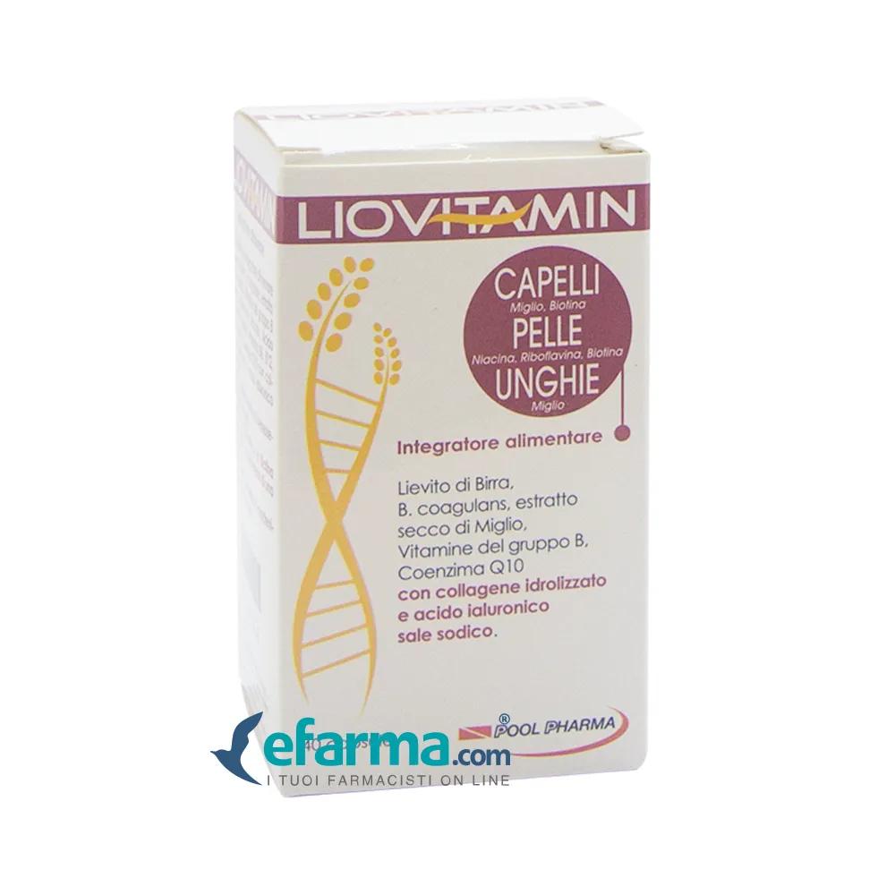 Liovitamin Integratore Pelle Capelli Unghie 40 Capsule