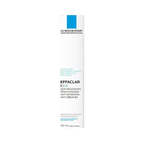 La Roche Posay Effaclar K+ Soin Visage Anti-Points Noirs 40ml