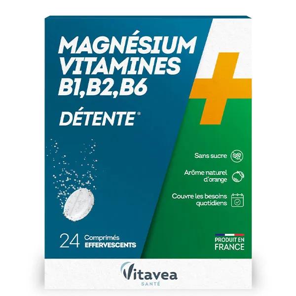 Nutrisanté magnesio + vitamina 24 tabletas efervescentes