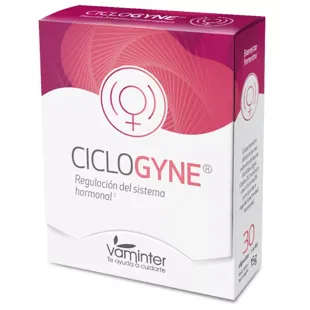 Vaminter Ciclogyne Regulación Hormonal 30 Cápsulas