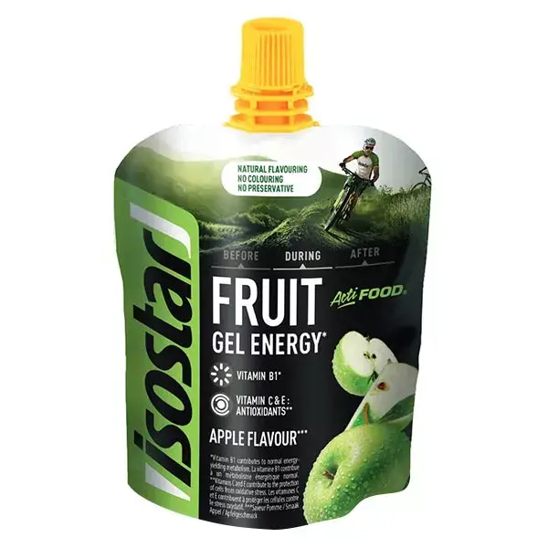Isostar Fruit Gel Energy Actifood Mela 90 gr