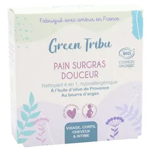 Green Tribu Pain Surgras Douceur Bio 110g
