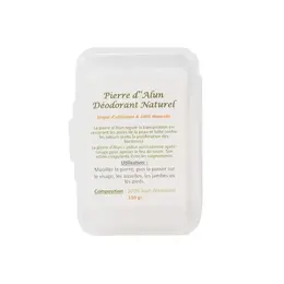 Nildor Déodorant Naturel Pierre d'Alun Pain 110g