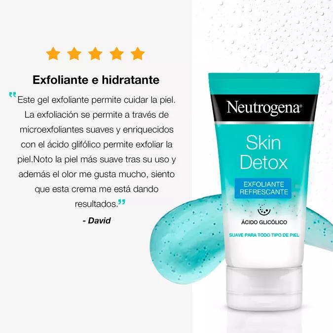 Neutrógena Skin Detox Gel Esfoliante 150 ml
