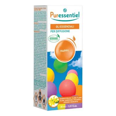 Puressentiel Oli Essenziali per Diffusione Miscela Happy 30 ml